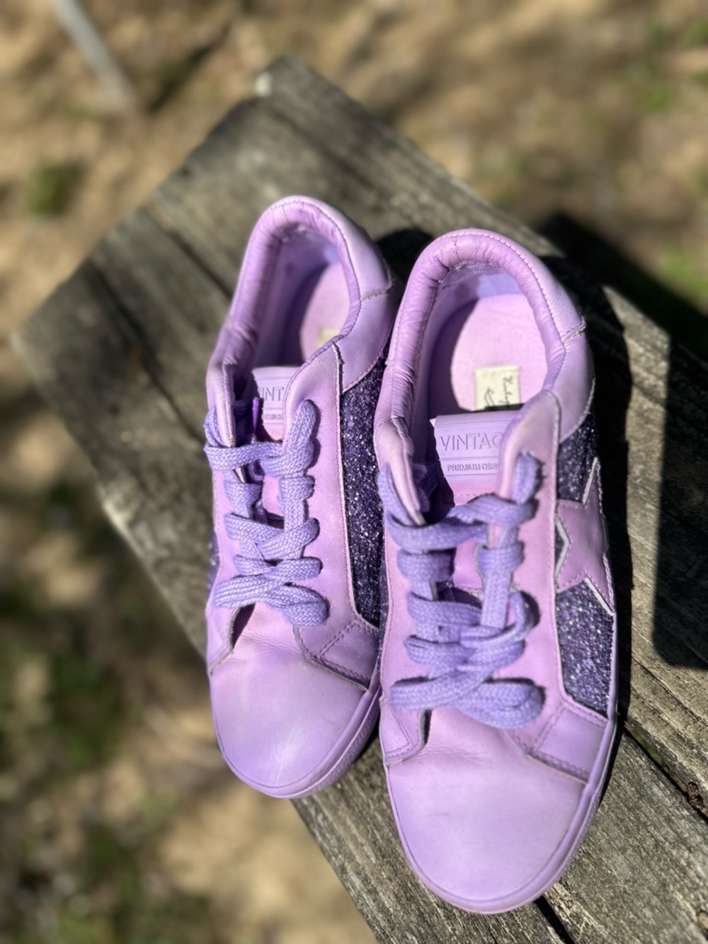 Vintage Havana Lavender Purple Sneakers